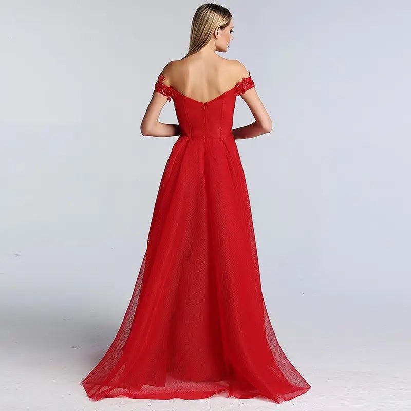 Estrella Red - Gown - Mscooco.co.uk