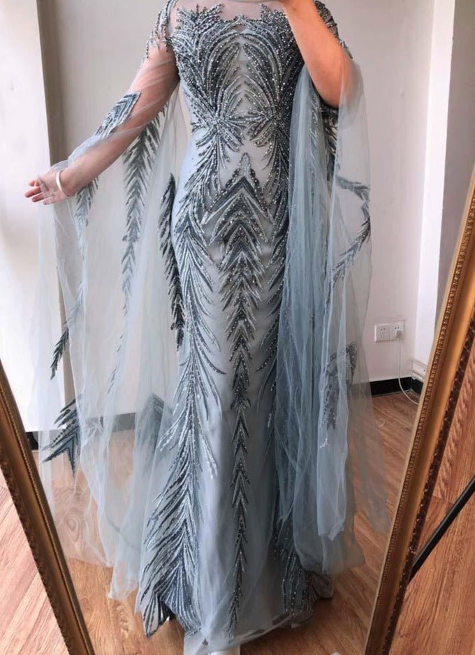 Faye Mermaid Luxury Beading Formal Dress - Mscooco.co.uk