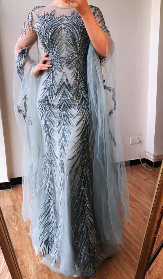 Faye Mermaid Luxury Beading Formal Dress - Mscooco.co.uk