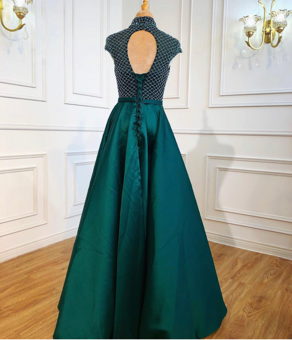 Serenity A-Line Beading Evening Gown Mscooco.co.uk