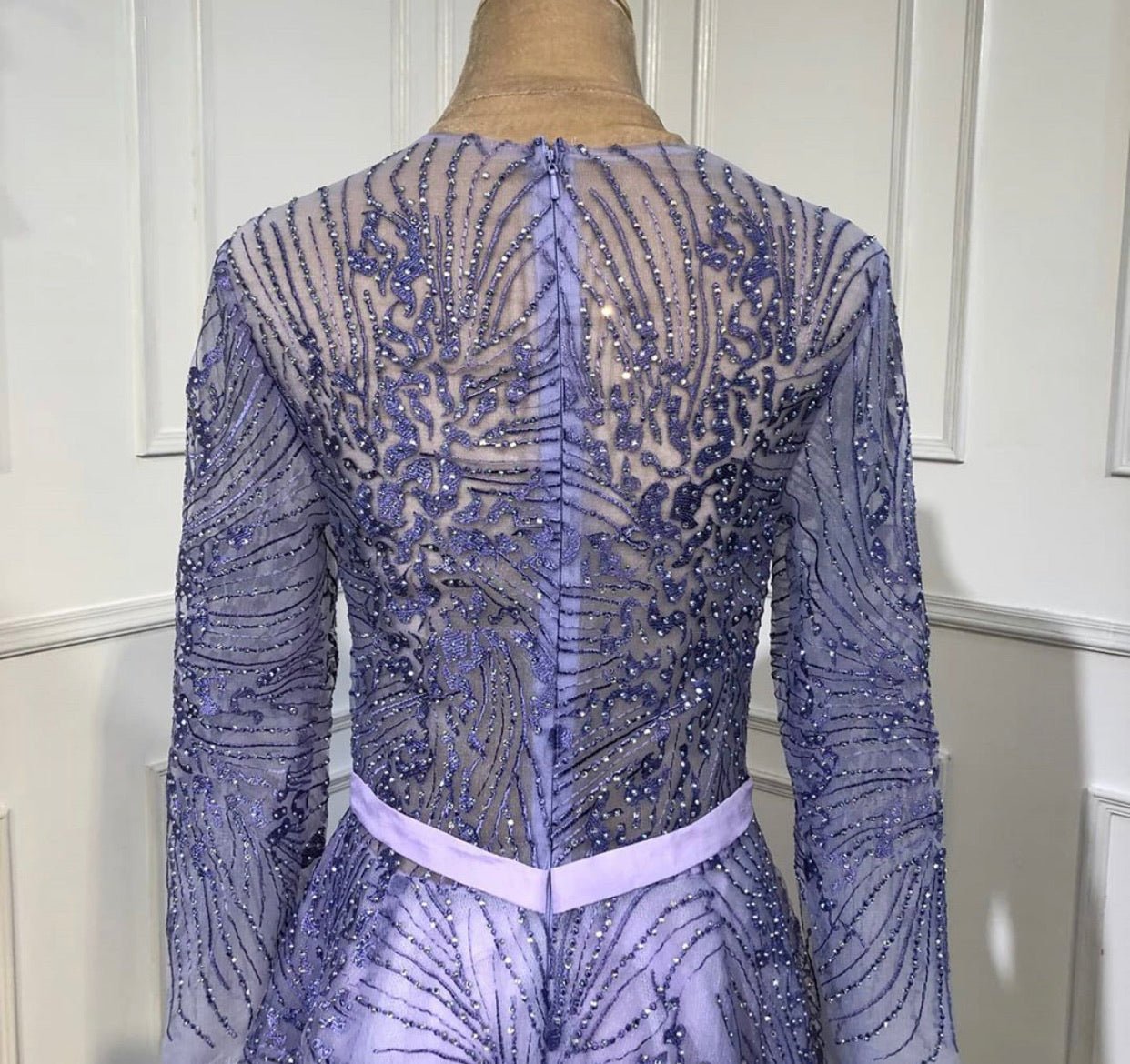 Leilani Beading Embellished Evening Dress - Mscooco.co.uk