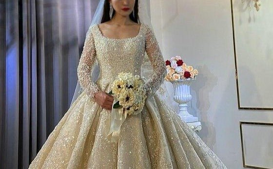 Long Sleeves Lace Wedding Dress 2021 - Mscooco.co.uk