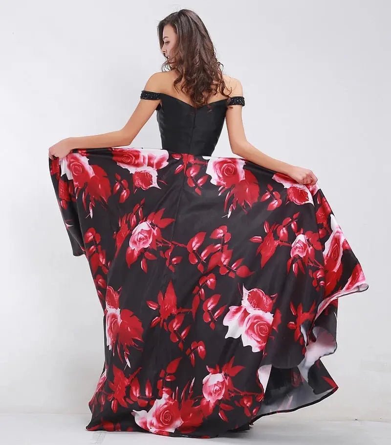 Luxe Floral - Gown - Mscooco.co.uk