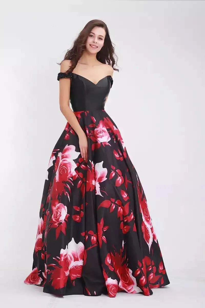 Luxe Floral - Gown - Mscooco.co.uk