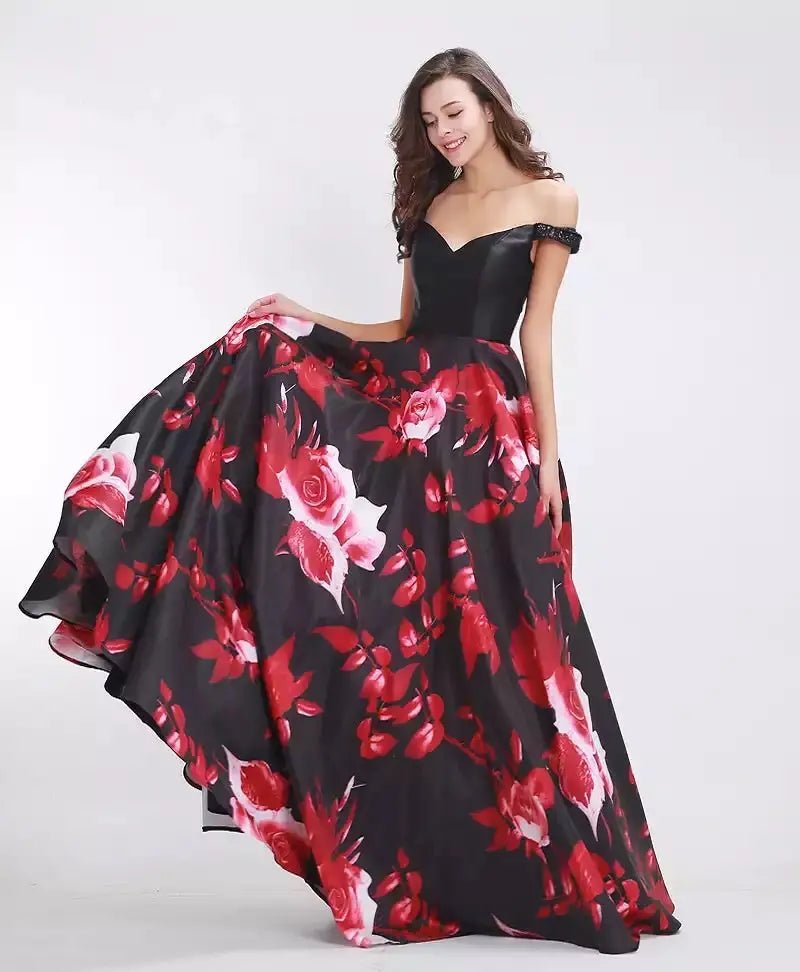 Luxe Floral - Gown - Mscooco.co.uk