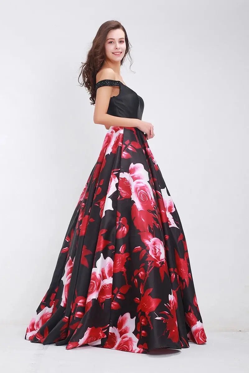 Luxe Floral - Gown - Mscooco.co.uk