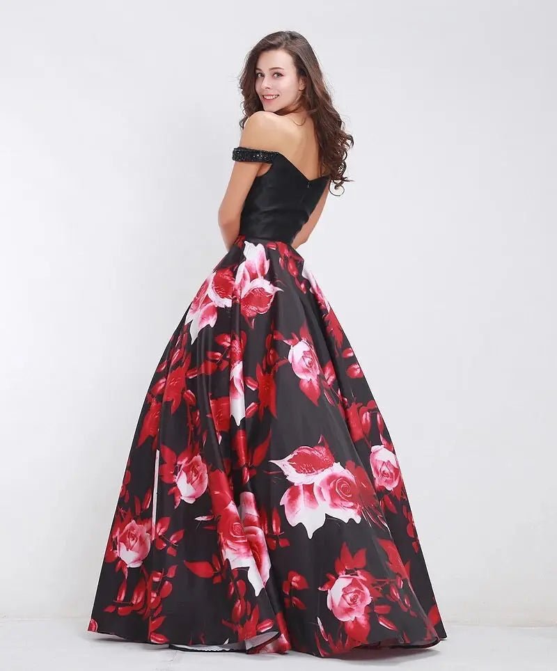 Luxe Floral - Gown - Mscooco.co.uk