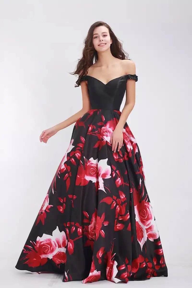 Luxe Floral - Gown - Mscooco.co.uk