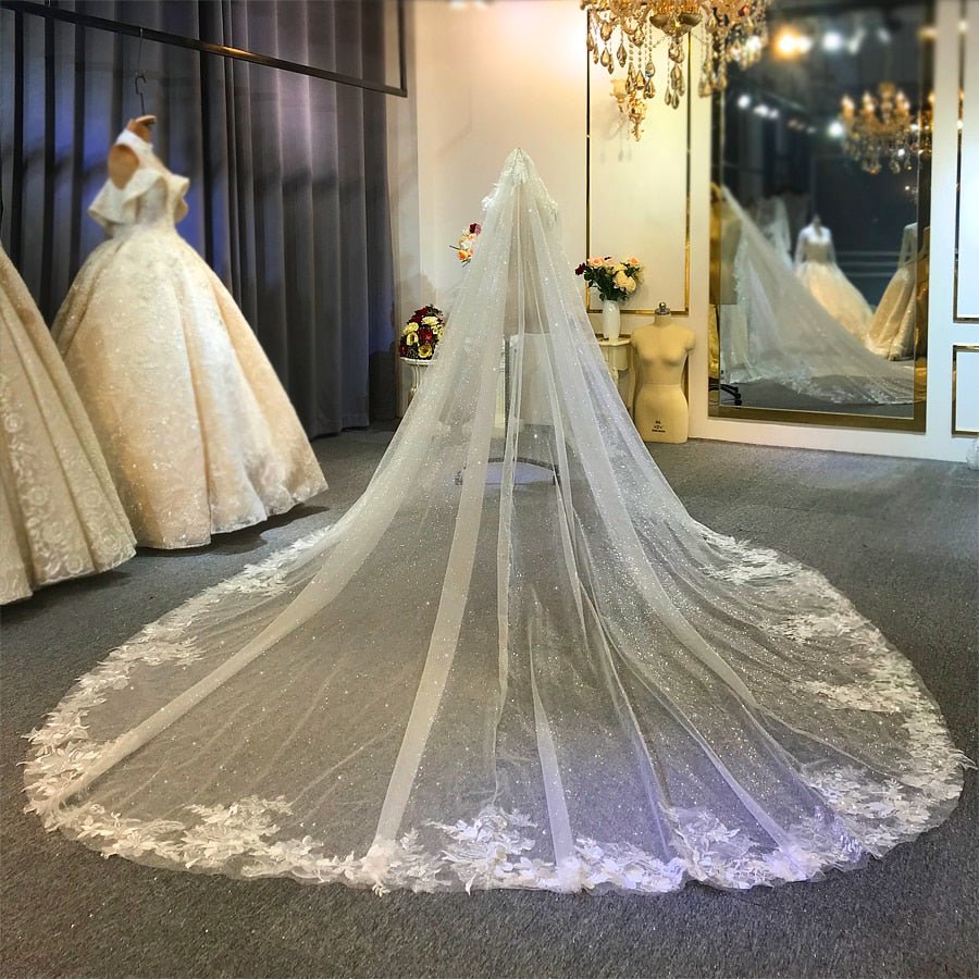 Luxury Long Train Wedding Veil 2020 - Mscooco.co.uk