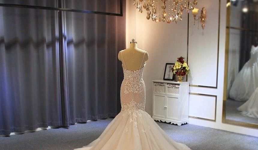Mermaid With Long Train Wedding Dress - Mscooco.co.uk