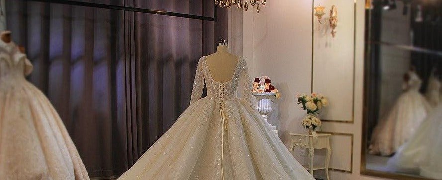 New Design Lace Appliques Wedding Dress - Mscooco.co.uk