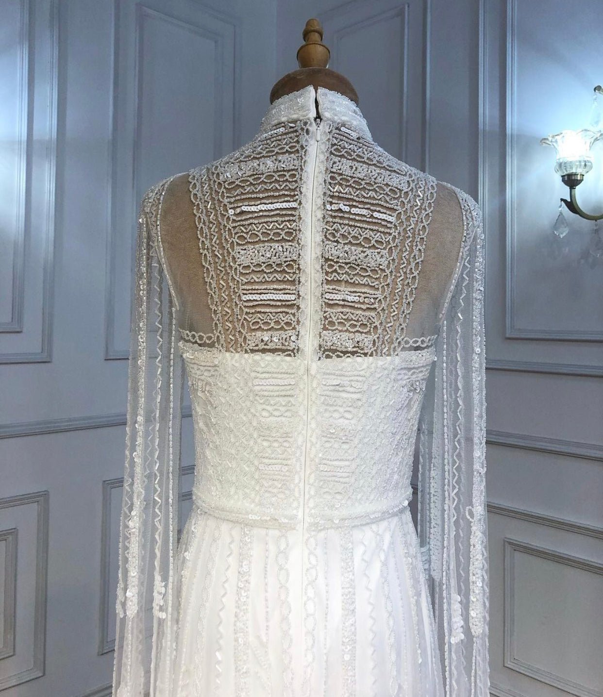 Noel Beading Embellished Evening Dress - Mscooco.co.uk