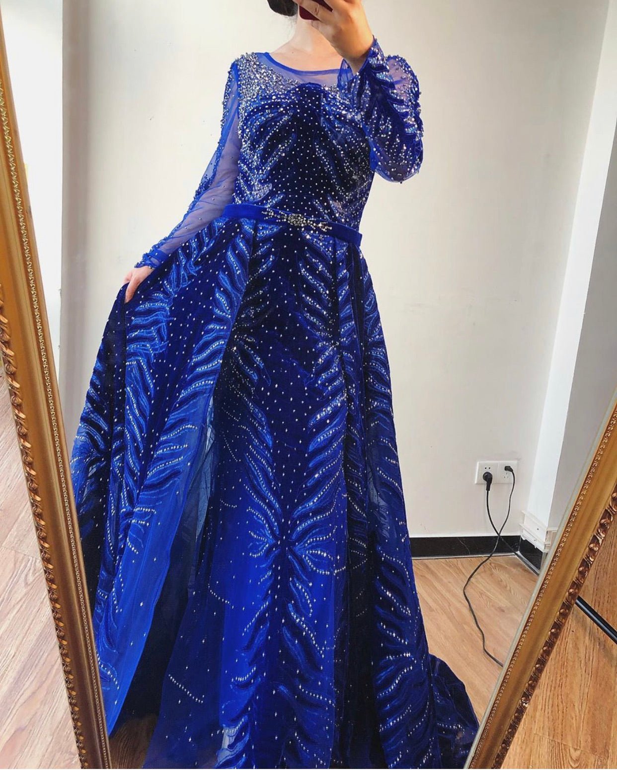 Nora - Royal Blue Evening Dress - Mscooco.co.uk