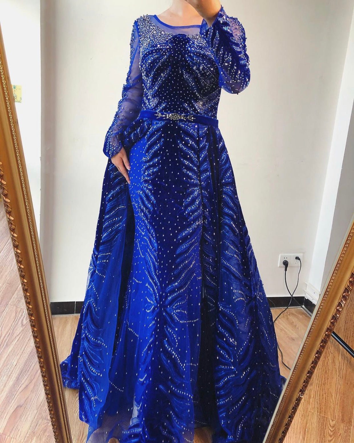 Nora - Royal Blue Evening Dress - Mscooco.co.uk