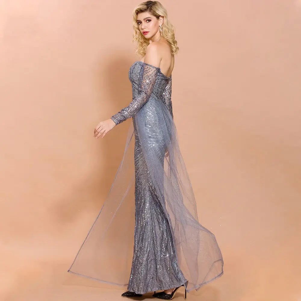 Oriana Sequins - Gown - Mscooco.co.uk