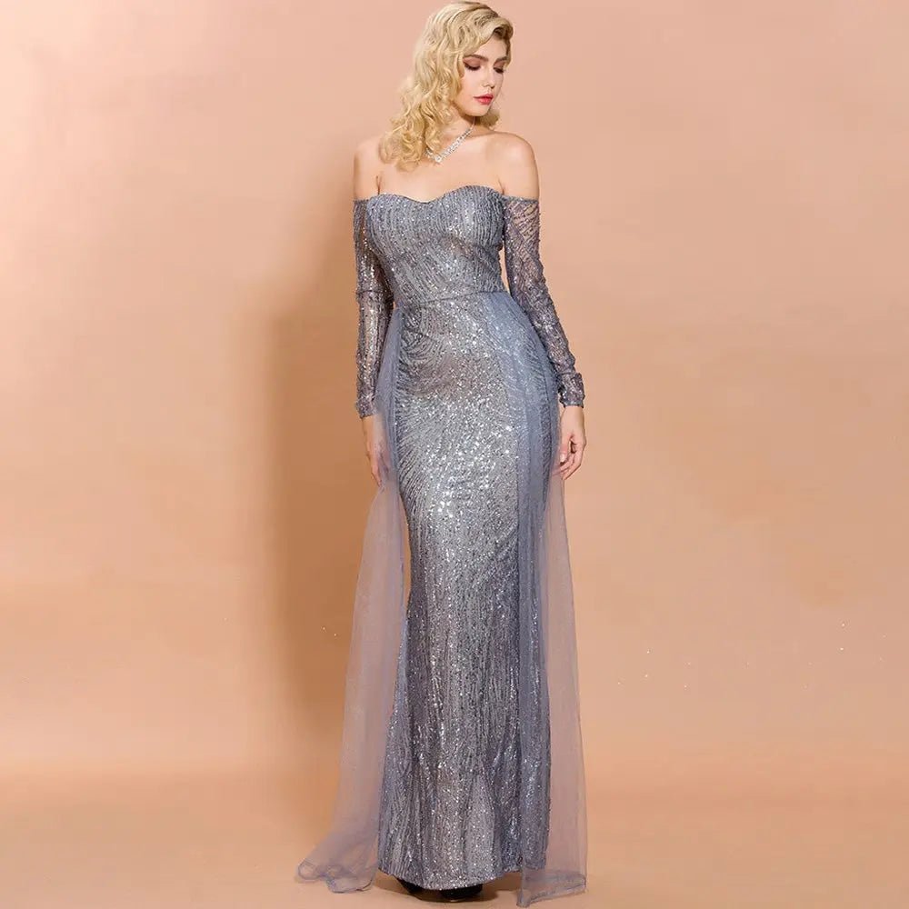 Oriana Sequins - Gown - Mscooco.co.uk
