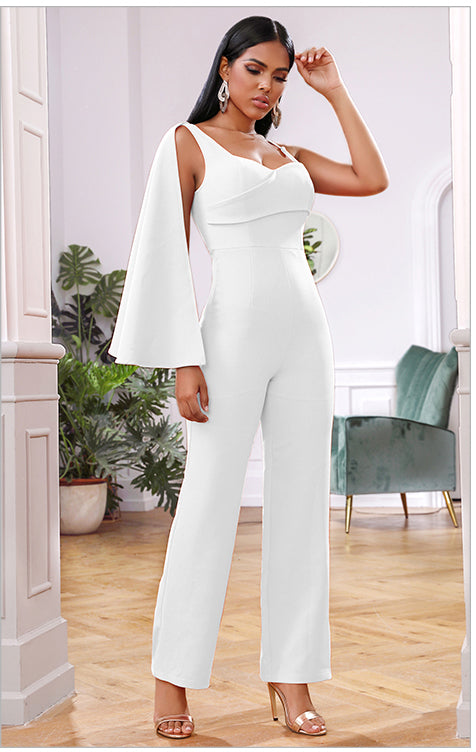 Zibi Sleeveless Elegant  Jumpsuit Mscooco.co.uk