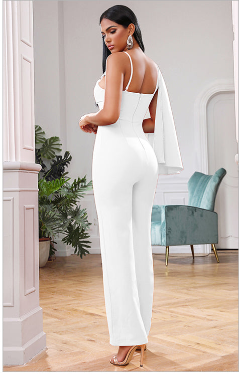 Zibi Sleeveless Elegant  Jumpsuit Mscooco.co.uk